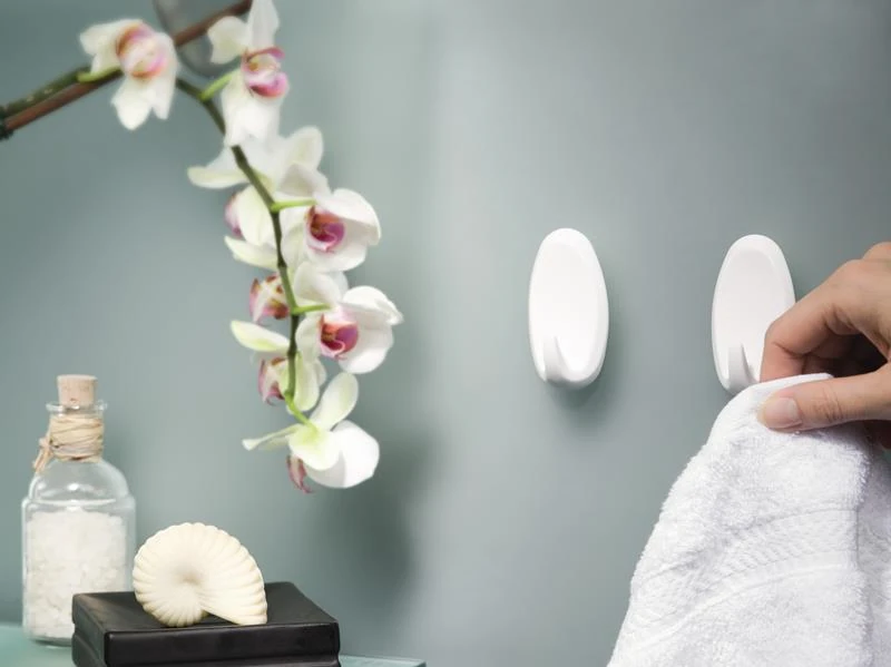 Tesa Askı Sökülebilir Oval Büyük Beyaz 58013-00054