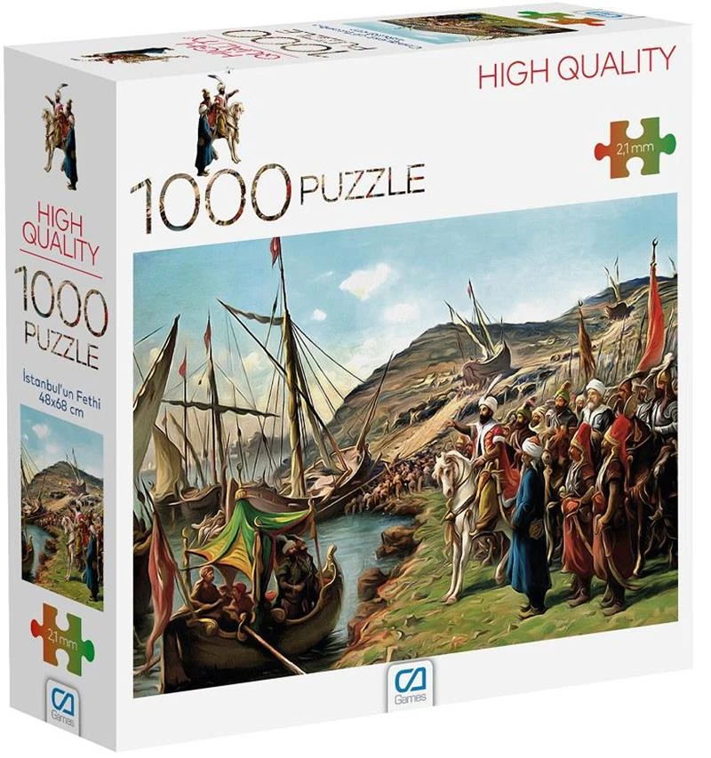 Ca Games Ca.7039 İstanbulun Fethi 1000 Parça Puzzle