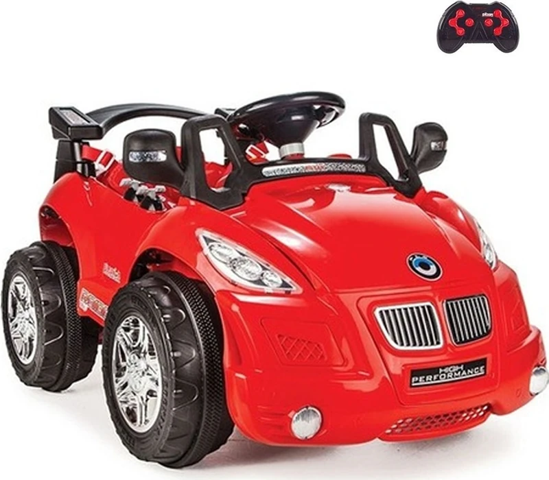 Pilsan Raider Uzaktan Kumandalı 12V Akülü Araba / Kırmızı