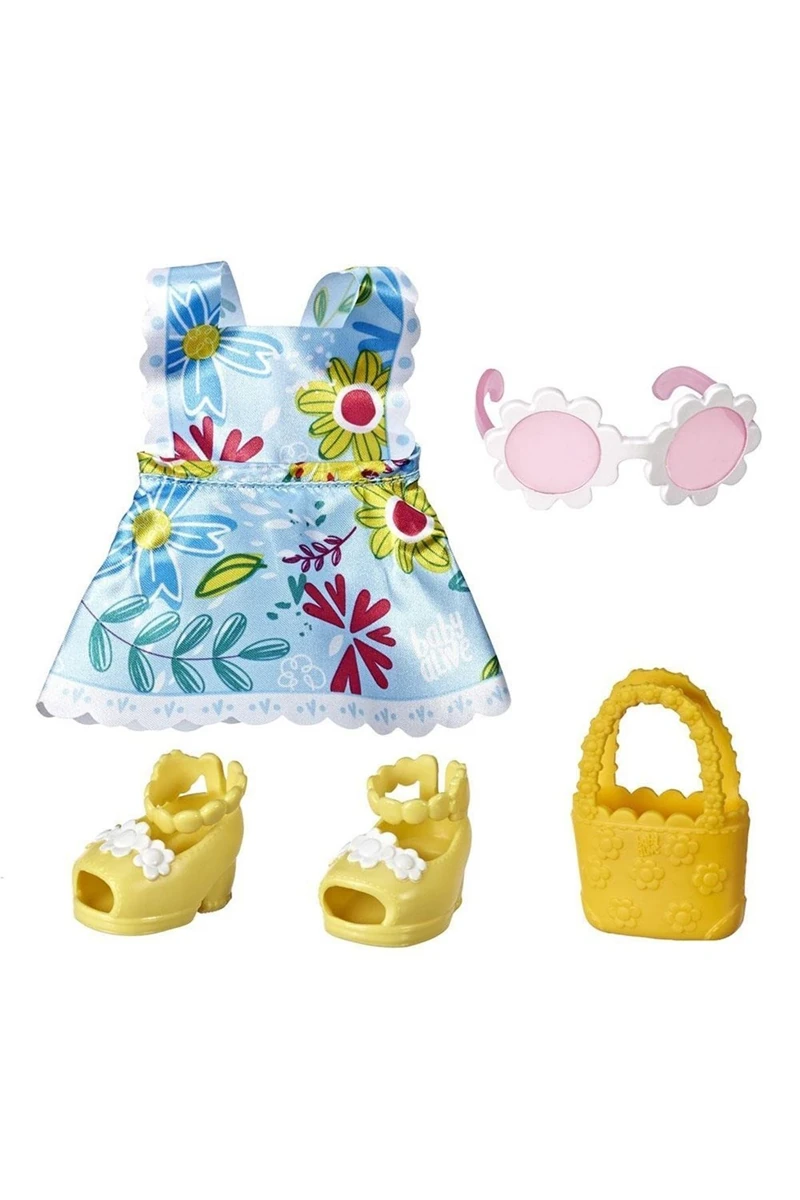 Hasbro Baby Alive Minik Bebeğim Moda Seti Yeşil E6645-E7143