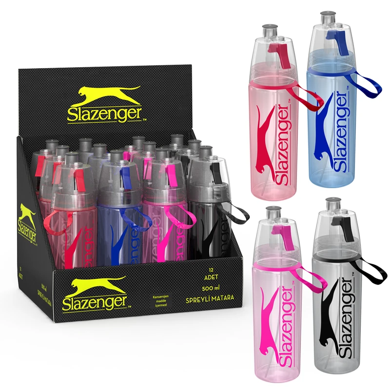 Yaygan 12916 Slazenger Şeffaf Matara 500Ml