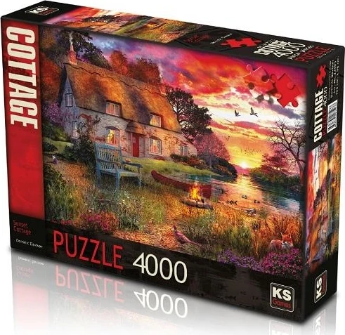 Ks Games 23504 Puzzle 4000 Prç.The Harbour Evening