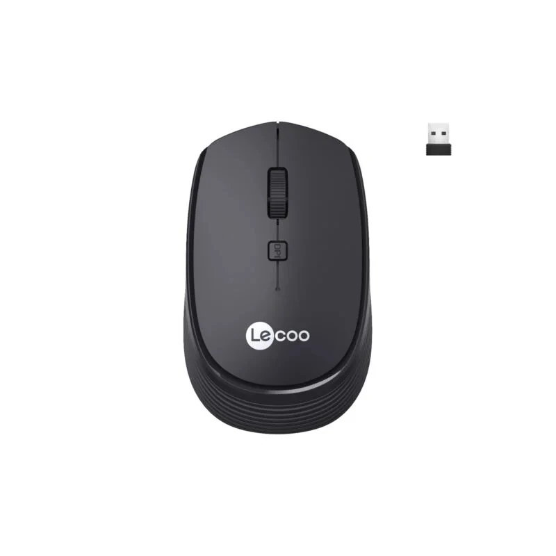Lecoo WS202 Kablosuz 1600DPI 4 Tuşlu Optik Mouse Siyah