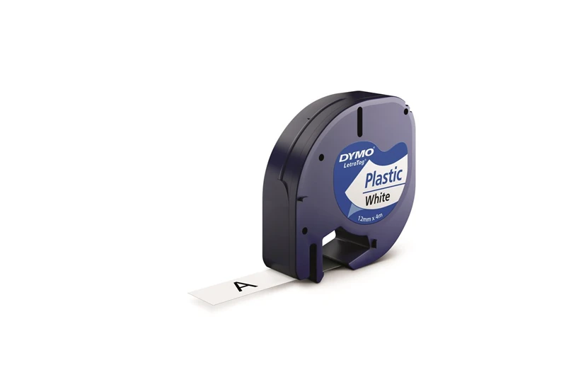 Dymo S0721610 Letratag Plastik Şerit 12*4Mt Beyaz