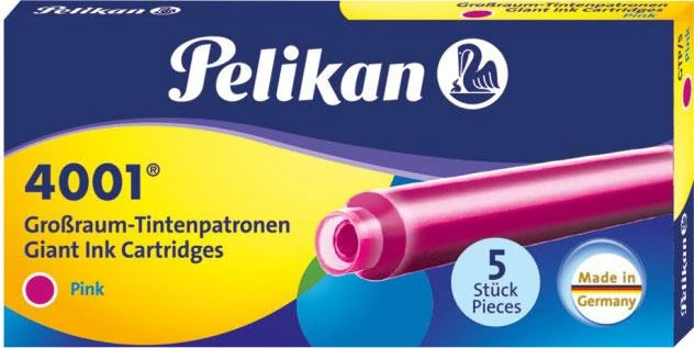 Pelikan 4001 Dolma Kalem Kartuş Dev Royal Mavi 5Li