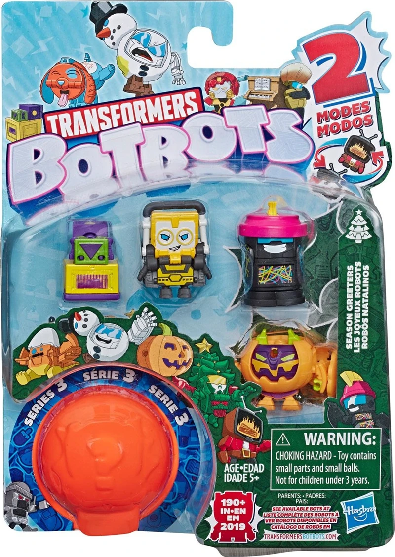 Hasbro Transformers Botbots 5'li Paket - Kış Birliği