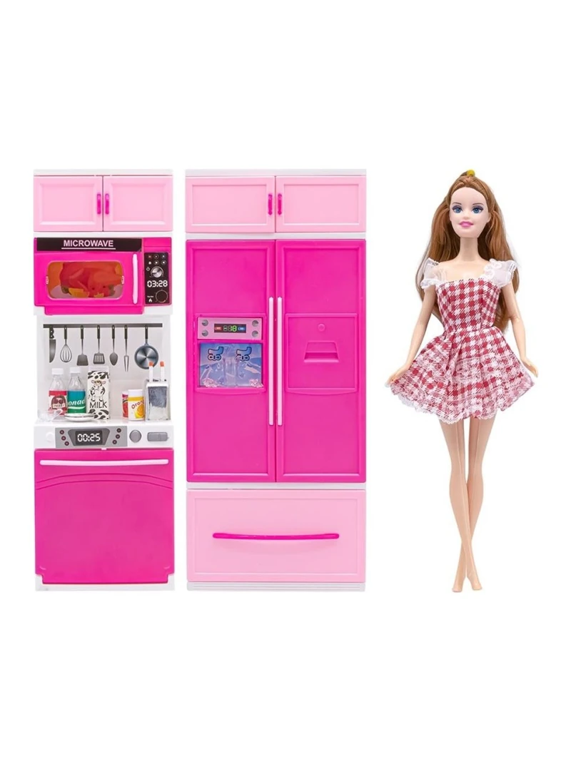 Oydaş Anlily Bebek + 2'li Mutfak Seti