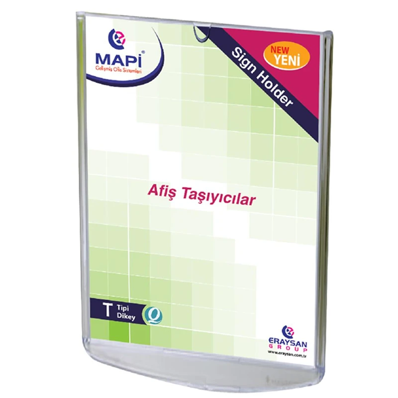Mapi 5342005 T Tipi Afiş Taşıyıcı Standlar (A5) Dikey