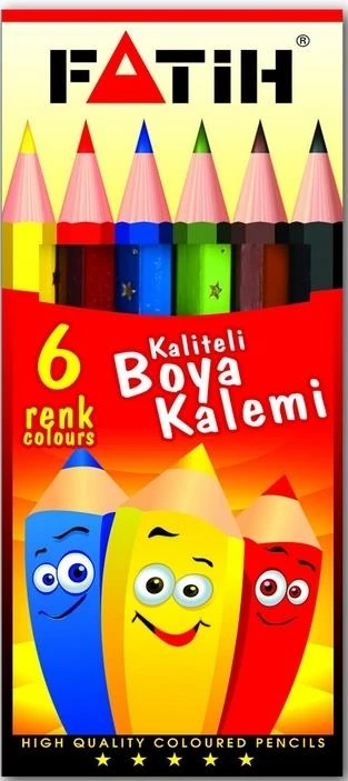 Fatih 33006 Kuruboya 6 Renk Yarım Boy