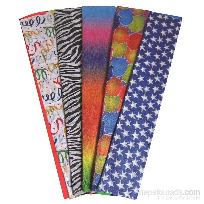 Nova Color Nc-345 Grapon Kagidi Desenli 5Li Set