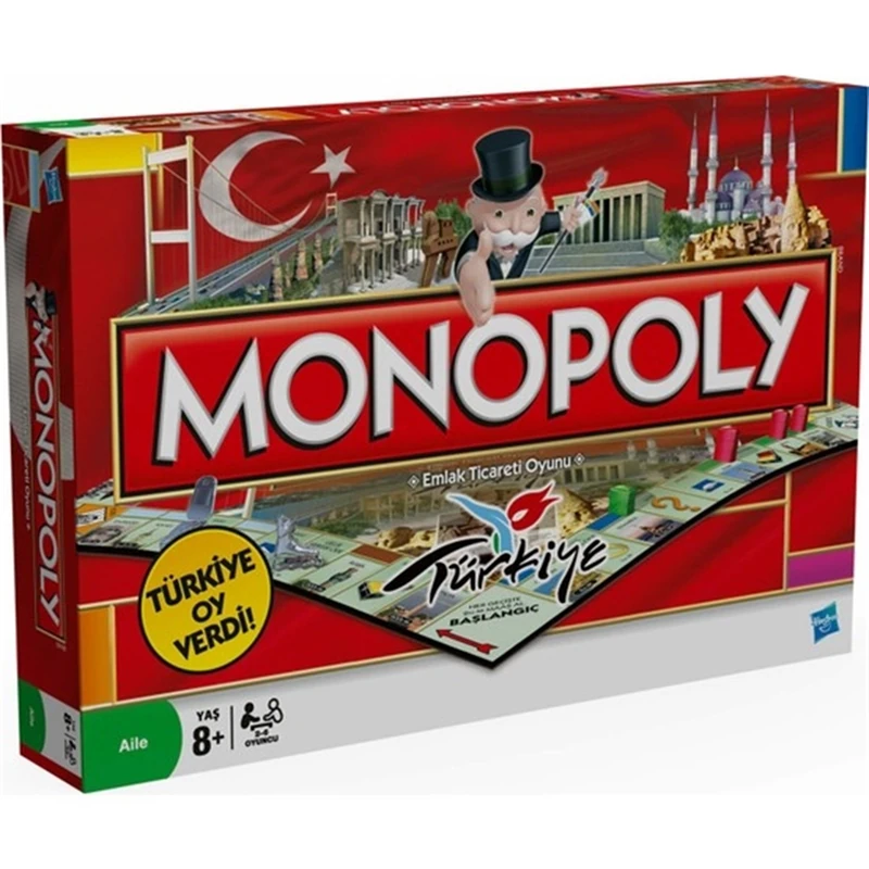 Hasbro 01610 Monopoly Türkiye*6