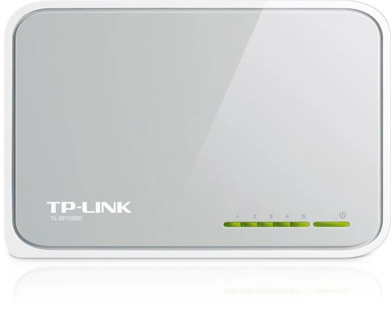 Tp-Link TL-SF1005D 5 port 10-100 Mbps Switch Plastik Kasa