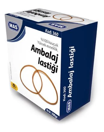 Mas Ambalaj Lastiği 200Gr %100 Kauçuk Midi Kt 360