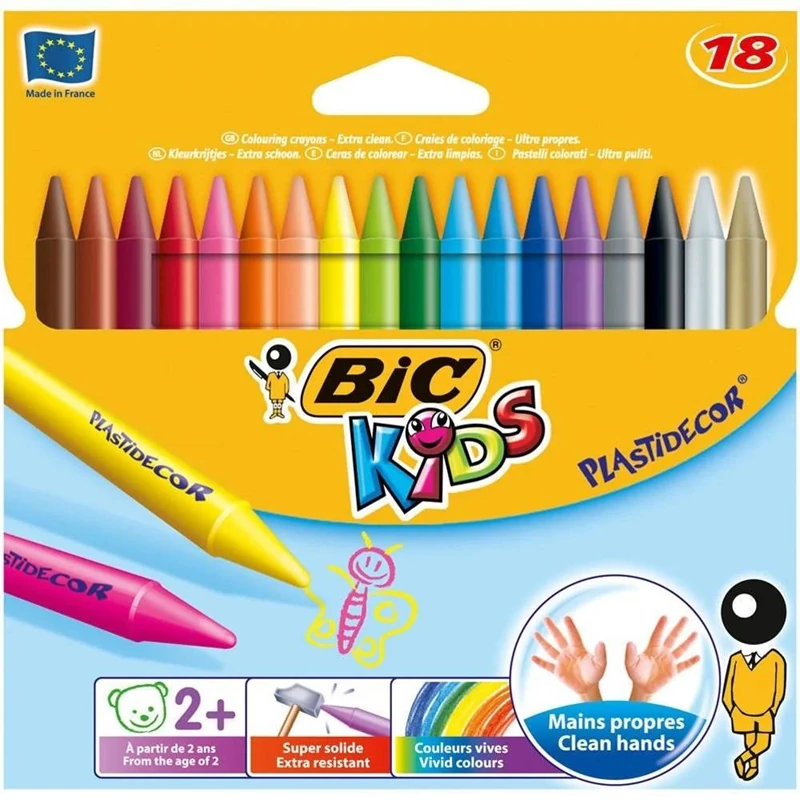 Bic 8297712 Silinebilir Pastel 18 Renk