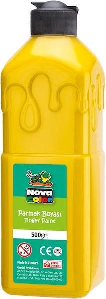 Nova Color Nc-370 Parmak Boyası 500 Gr (Sarı)