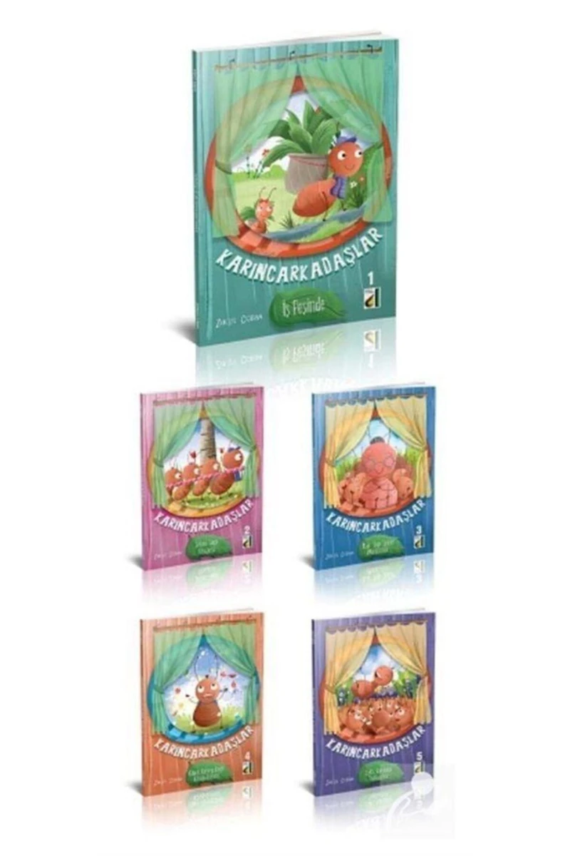 Karıncarkadaşlar Dizisi (5 Kitap + Hikaye Değerlendirme Testi)