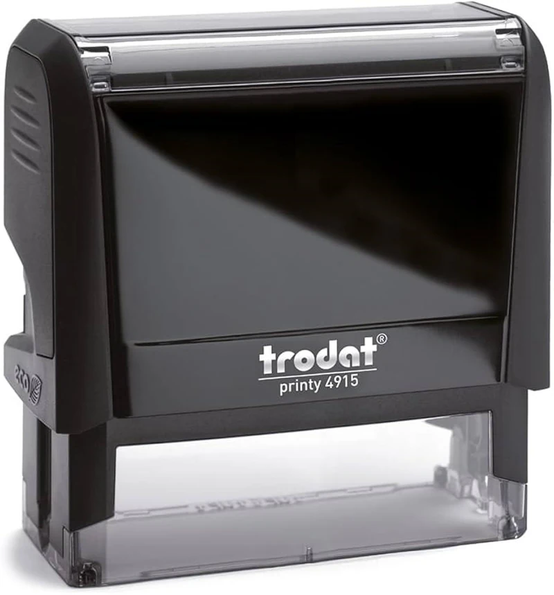 Trodat P4 Kaşe Siyah Gövde Mavi Keçe 4915