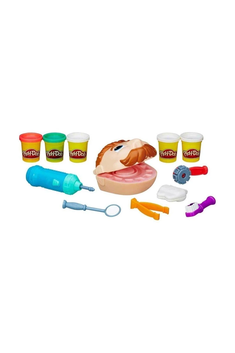 Hasbro B5520 Play-Doh Dişçi Seti*4