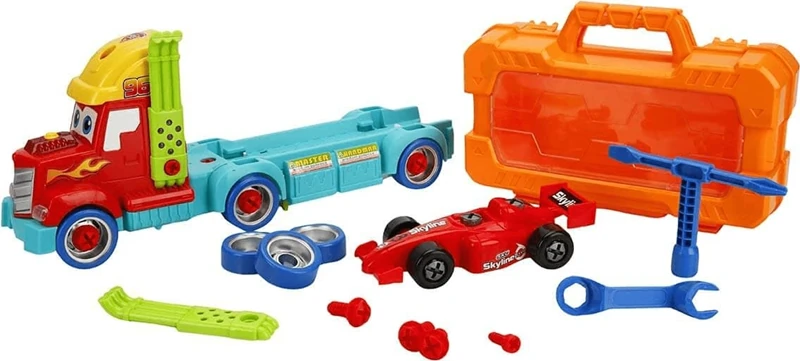 Zapp Toys Sesli ve Işıklı Sök Tak Çantalı Formula 1 Oyun Seti