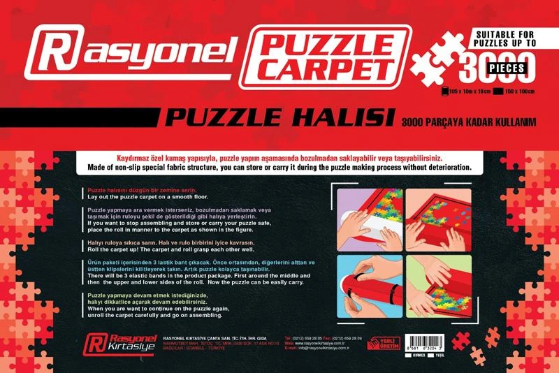 Rasyonel Puzzle Halısı Ph7336