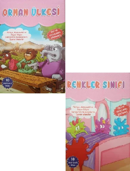 Bizim Kupa Yayınları Orman Ülkesi Ve Renkler Sınıfı Hikaye Seti