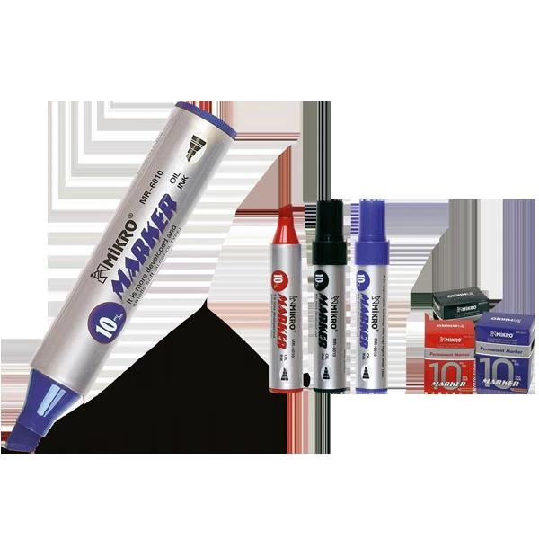 Mikro 6010 10Ml Jumbo Marker Kırmızı