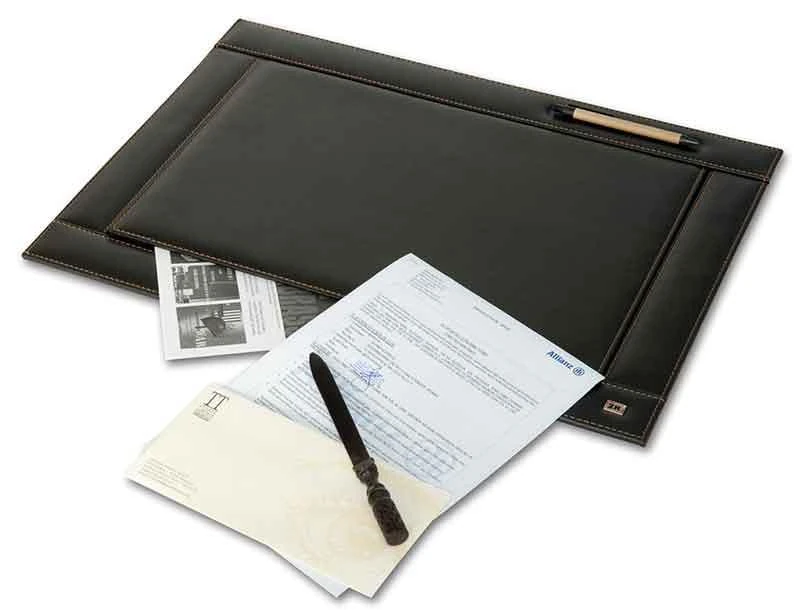 2K Sümen Kapaklı Diplomat S. Deri Lüks Siyah 4714