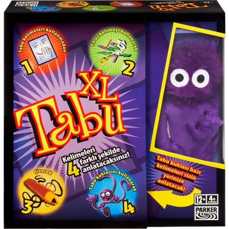 Hasbro 04199 Tabu Xl*4