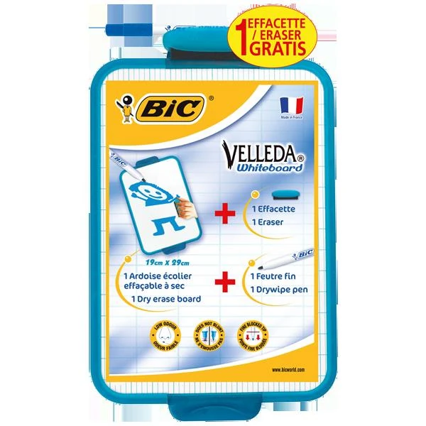 Bic 841360 Mini Beyaz Tahta 1218+Kalem 1721+Silgi