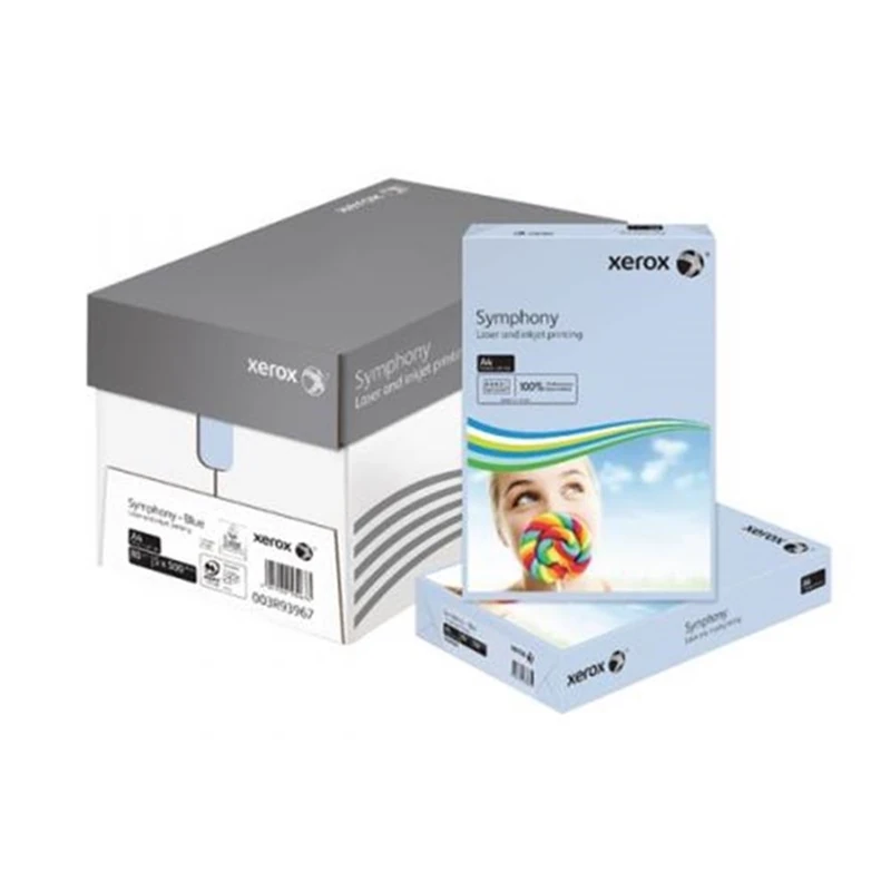 Xerox Renkli Fotokopi Kağıdı Symphony A4 Orta Mavi 80 GR 003R93968