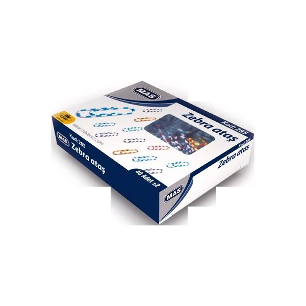 Mas Ataş Zebra Pvc Kaplı 28 Mm 285