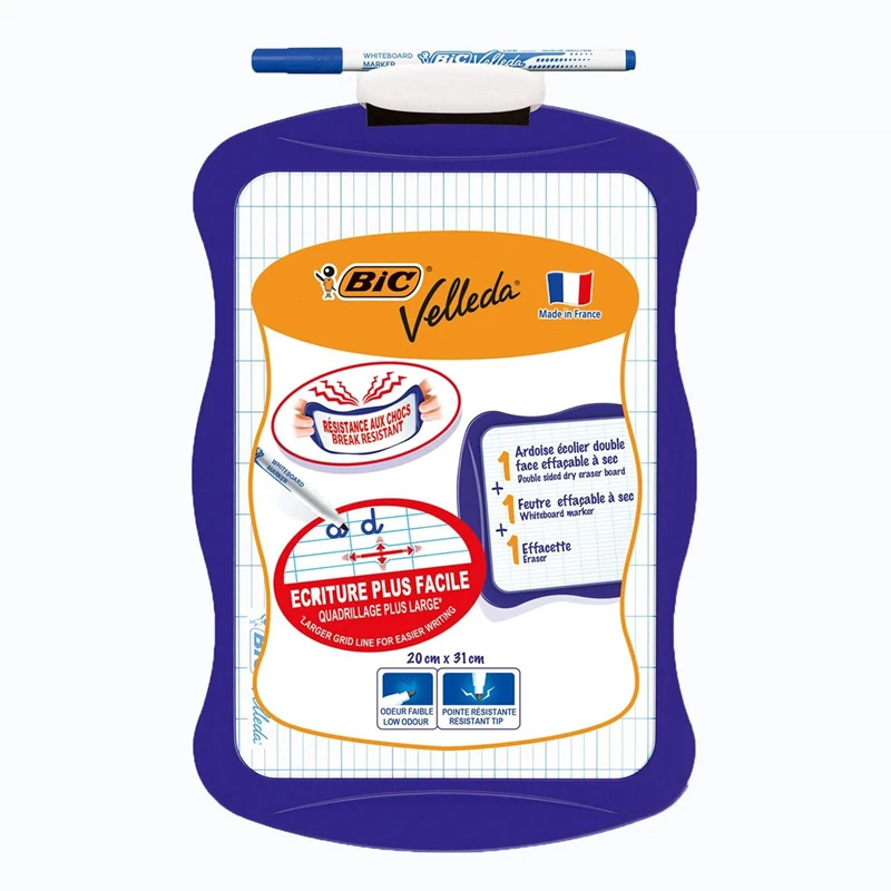 Bic 841362 Mini Beyaz Tahta+Kalem 1721+Silgi