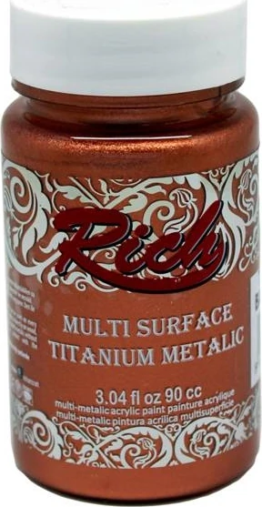 Rich Multi Surface Titanium Metalik Boya 90 Cc. N:2534 Bakır