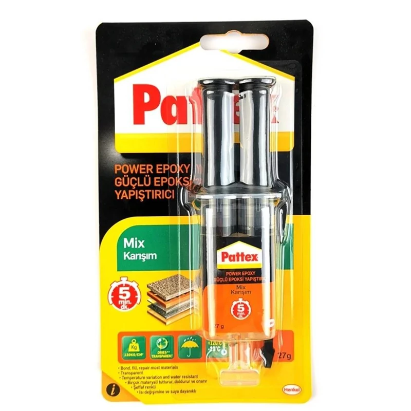 Pattex 1380802 Unıv.Epoxy Mıx 27 G Tr/En