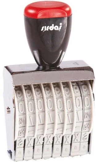 Sırdaş Numaratör 9Mm 8 Hane 1598