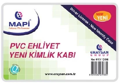Mapi 9101295 Pvc Ehliyet Kart Koruma Kabı