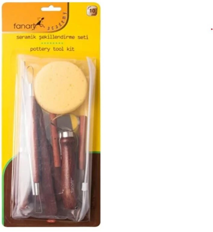 Fanart 9470 Academy Seramik Şekillendirme Set 10Lu