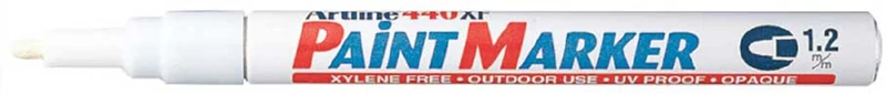 Artline Ek-440-B Paint Marker Yuv.Uç 1.2Mm Beyaz