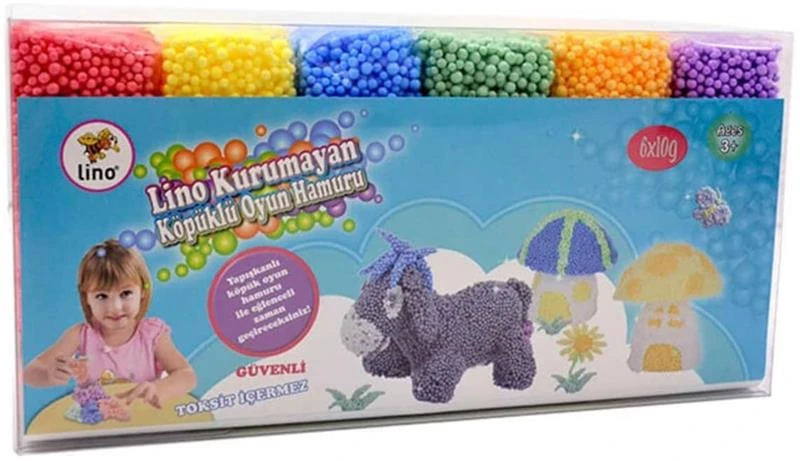 Lino 152017 Kurumayan Köp. Oyun Hamuru 10Gr 6Lı