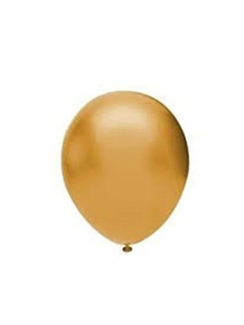 Balonevi 12" Krom Balon 50'li Gold