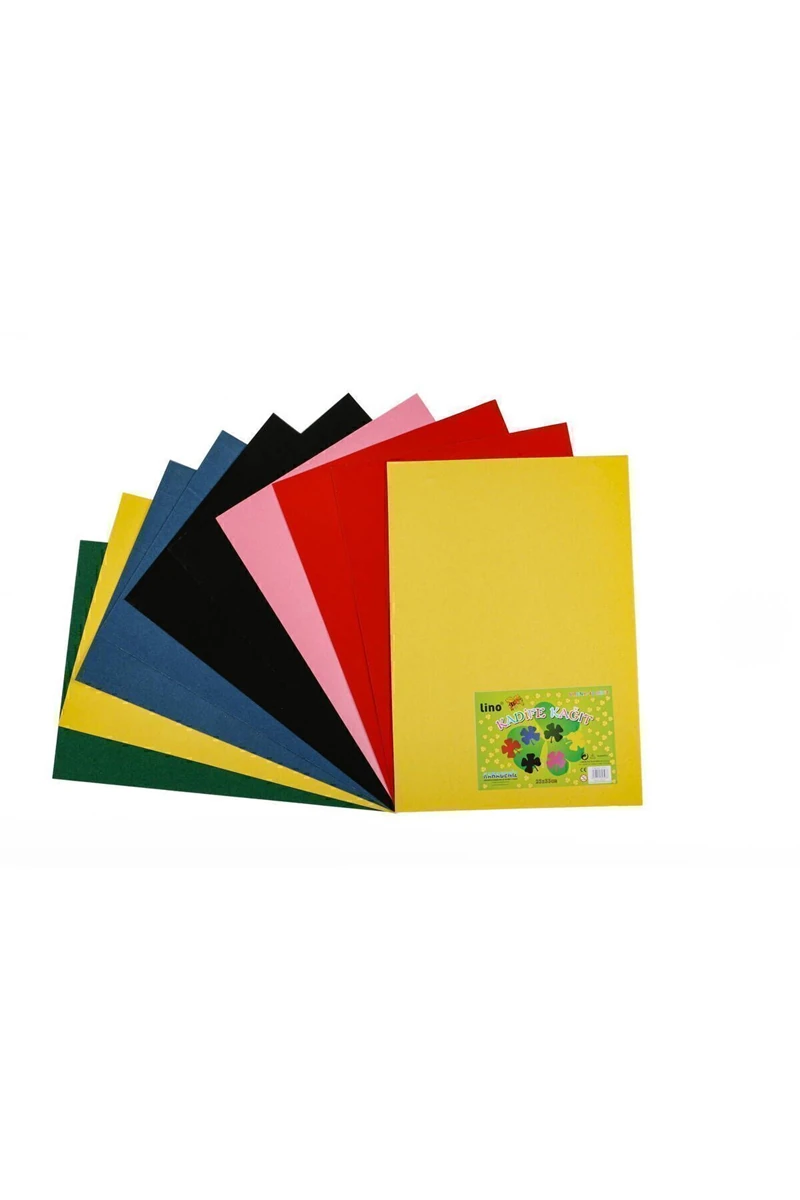 Lino 2717J Kadife Kağıt 6 Renk 10Lu 23*33Cm *60