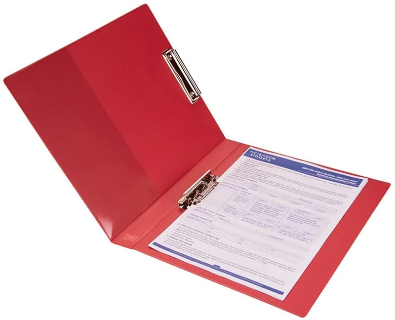 2K Klasör+Sekr. Çift Mekanizmalı Pvc Siyah 229S