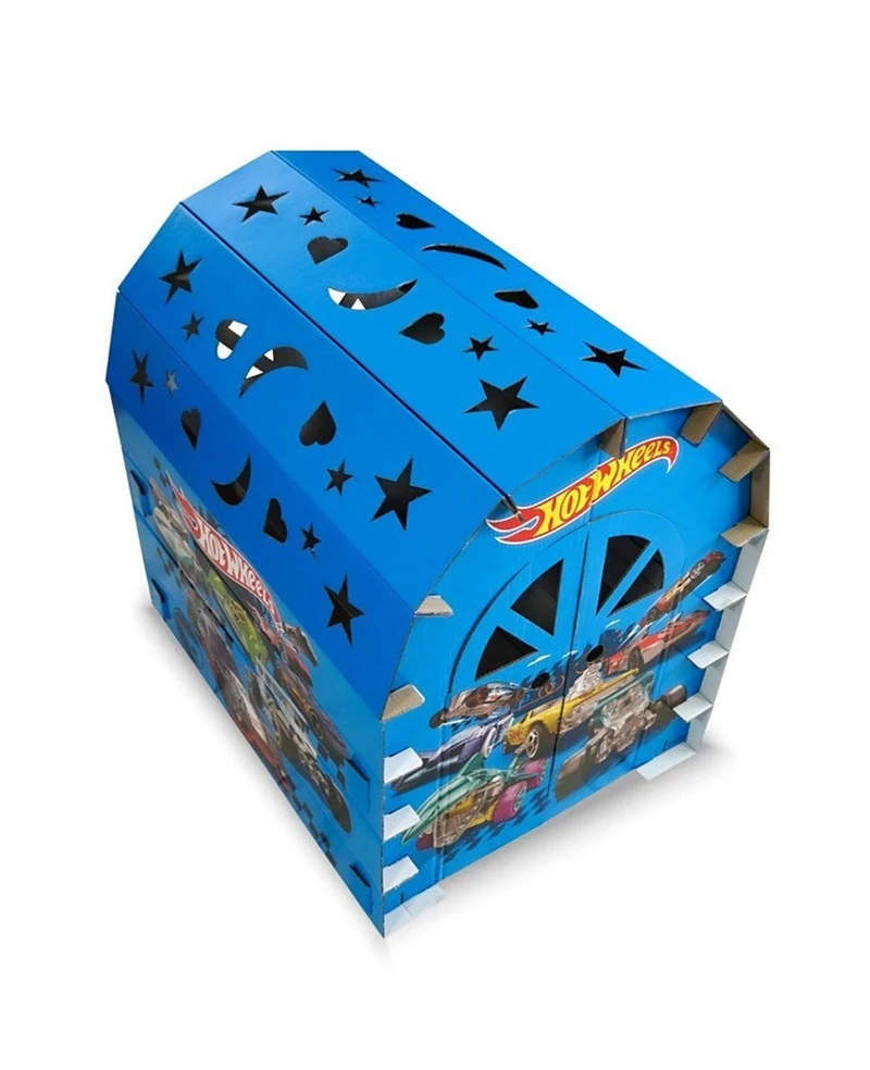 16 Parça Karton Oyun Evi Gvn-bar-hw