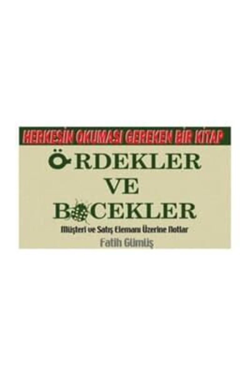 Ördekler Ve Böcekler - Fatih Gümüş - Derpa