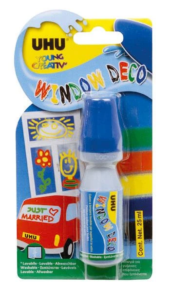 Uhu Cam Süsleme Boyası 25 Ml Mavi Uhu38955