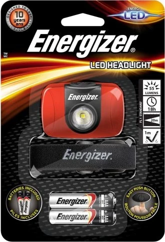 Energizer LED Headlight / Led'li Kafa Feneri / 2 Adet Aaa Pil Dahil