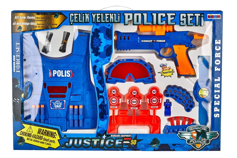 Nizam Nzm-388 Büyük Kutulu Polis Seti *13