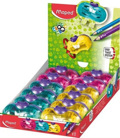 Maped 018411 Croc Croc Twıst 2 Delikli Kalemtraş