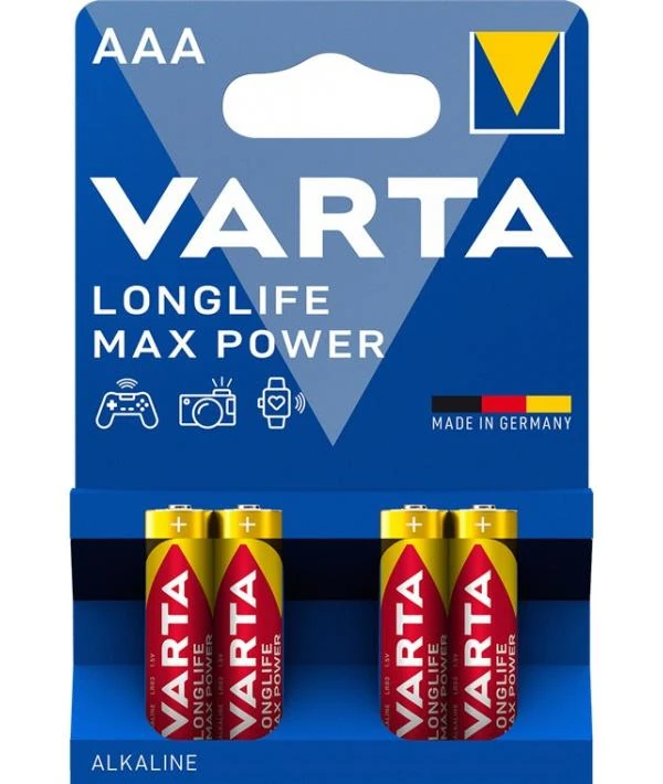 Varta Alkalin Ll Max Power Aaa 4703101404