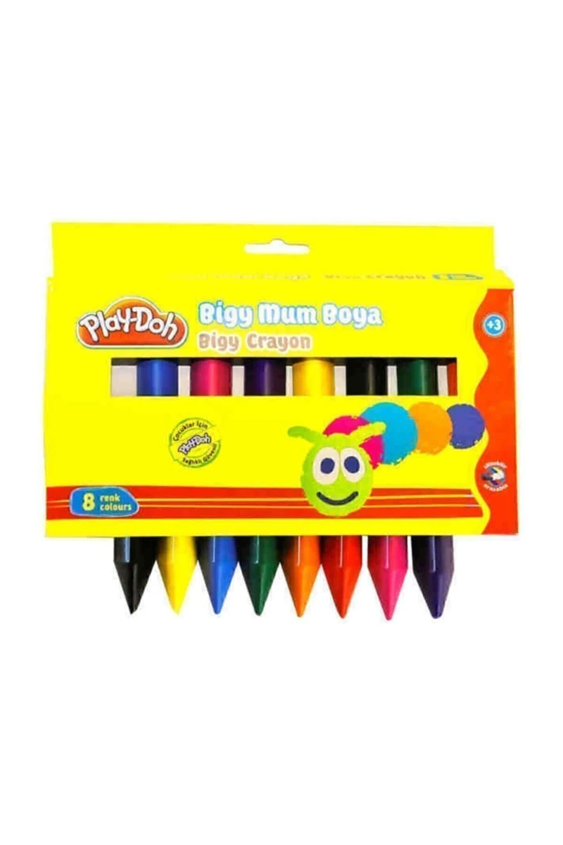 Play-Doh Bigy Crayon 8 Renk